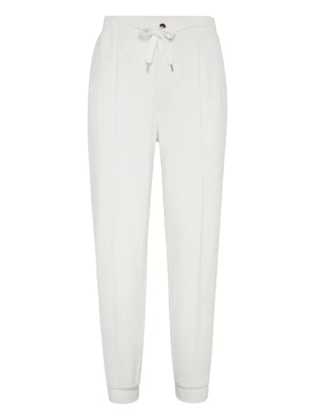 Pantaloni Brunello Cucinelli alergare cu cordon