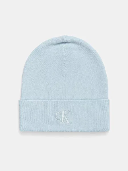 Шапка Calvin Klein синьо