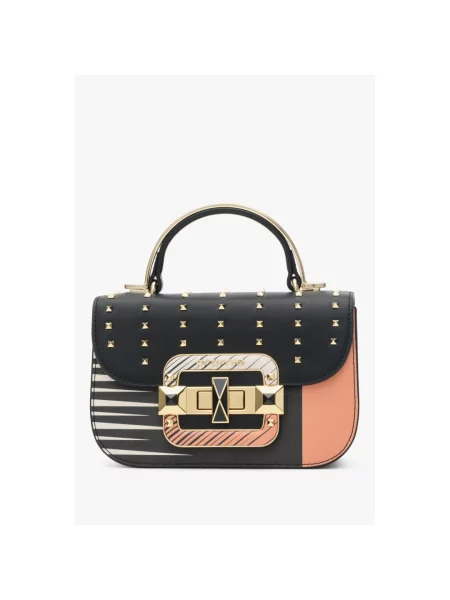 Кожаная сумка Cromia черная