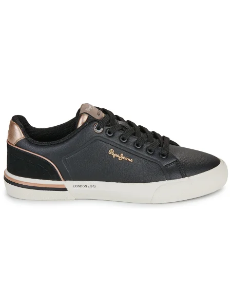 Sneakerși Pepe Jeans negru