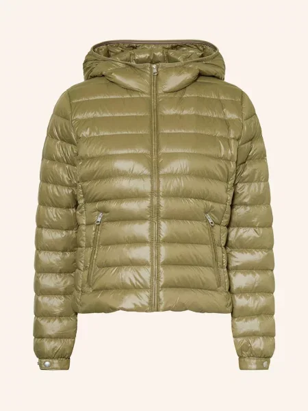 Tommy Hilfiger Péřová Bunda olivová khaki