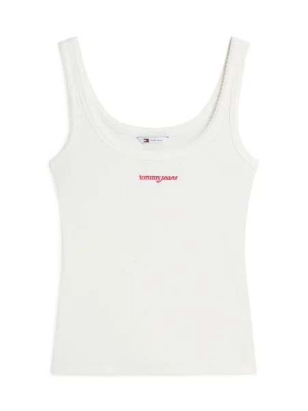 Tommy Jeans Top roșu alb