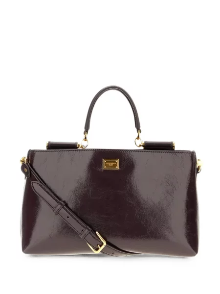 Geantă shopper Dolce & Gabbana maro
