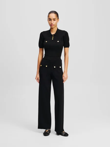 Karl Lagerfeld Pantaloni negru