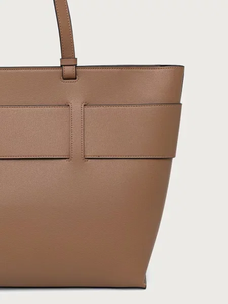 Кожаная сумка шоппер Armani Exchange