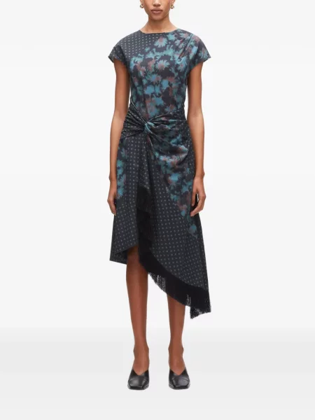 Ασύμμετρη μικρός φόρεμα 3.1 Phillip Lim μπλε