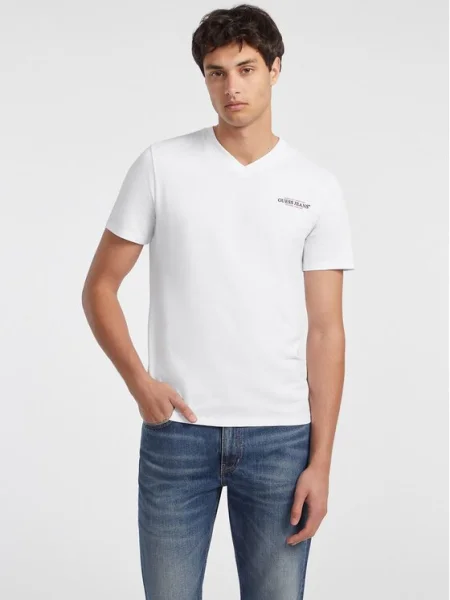 Guess Jeans Tricou alb