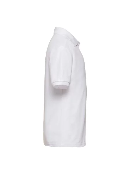 Tricou polo copii Fruit Of The Loom alb