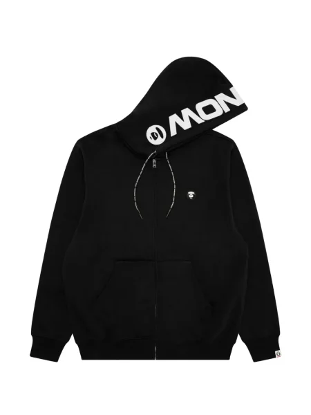 Hanorac cu glugă Aape By A Bathing Ape negru