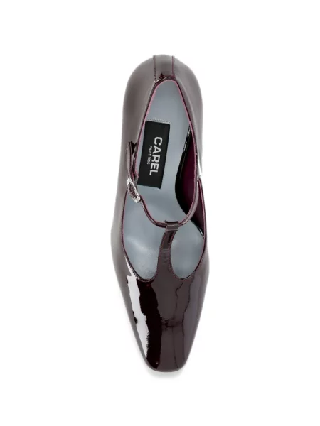 Pantofi cu toc Carel Paris din piele maro