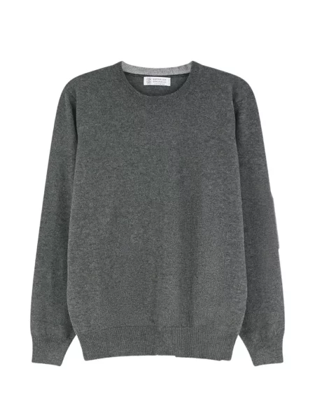 Pulover Brunello Cucinelli gri