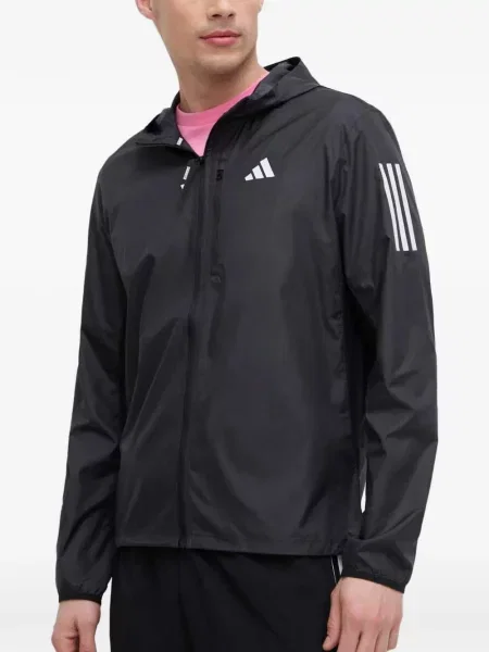 Prugaste teretana kratke hlače Adidas s printom plava
