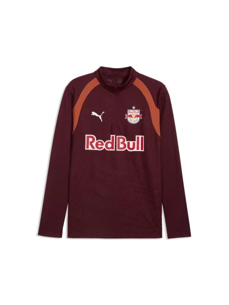 PUMA bluza treningowa FC RB Salzburg z zamkiem Akcesoria S czerwony
