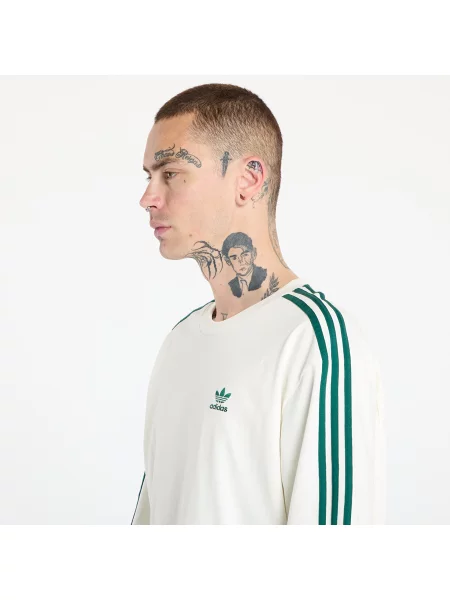 Тениска adidas Originals Oversize Tee с апликация бежово