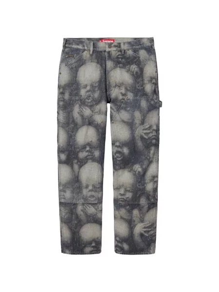 Blugi Supreme gri
