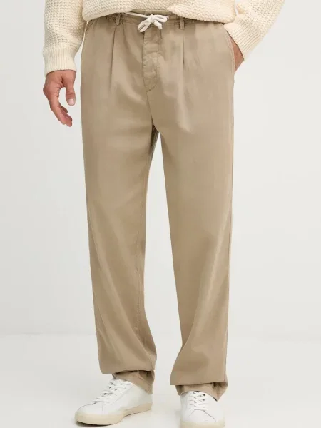 Kalhoty Pepe Jeans béžová