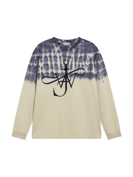 Bluza z kapturem Jw Anderson z kapturem wiązana beżowa