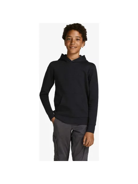 Bluza z kapturem chłopięca Jack & Jones Basic czarna