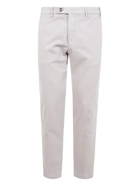 Pantaloni Michael Coal din țesătură twill gri