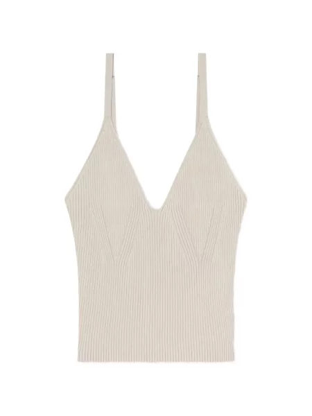 Kötött v-nyakú felső Armani Exchange