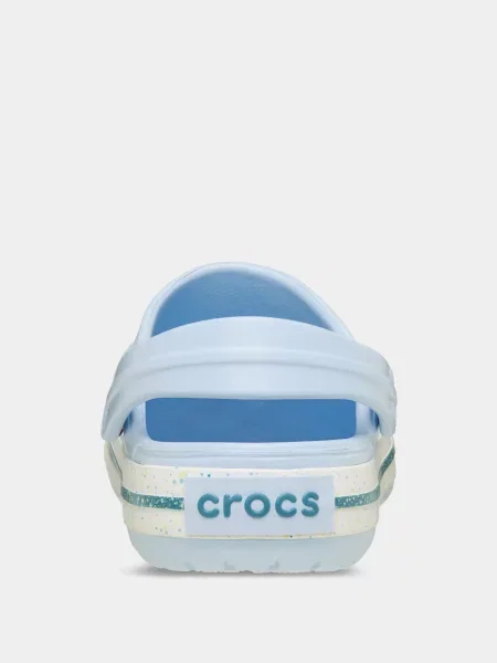 Сабо Crocs голубые