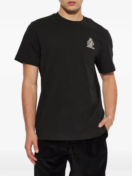 Tricou Moncler cu autograf negru