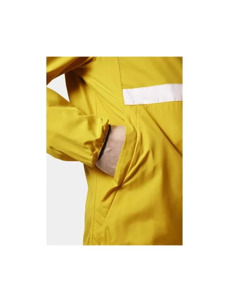 Pánska bunda Helly Hansen Salt Striped Windbreaker gold rush zlatá