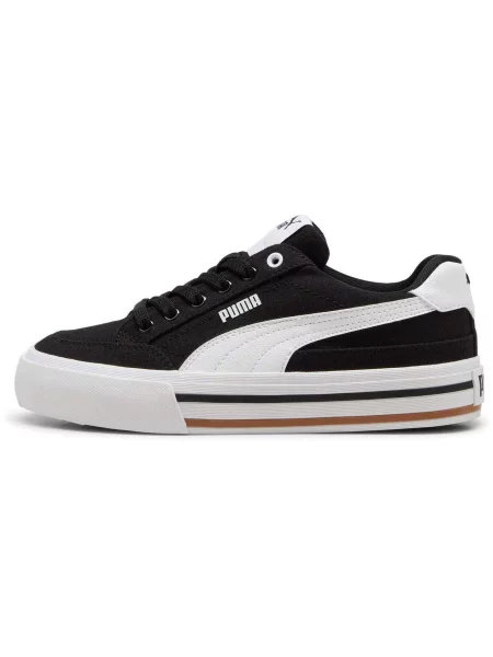 Buty sportowe dla dzieci Puma Court Classic Vulc Fs Jr czarne