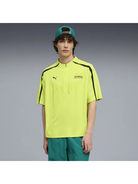 Koszulka lifestylowa PUMA × ASTON MARTIN ARAMCO TEAM Akcesoria S zielony