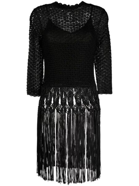Rochie Zimmermann cu franjuri tricotate
