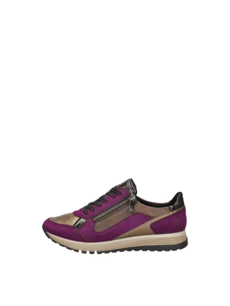 Sneakersy Rieker różowe