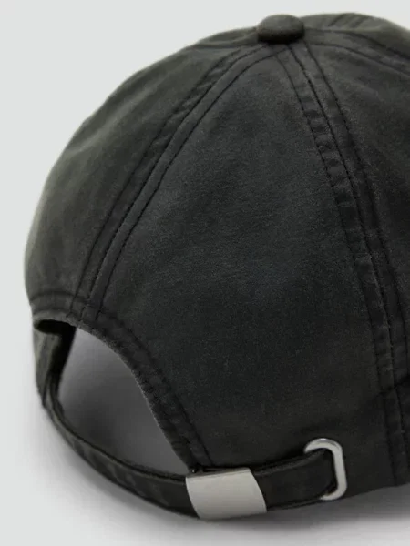 Czapka z efektem znoszenia khaki Teen uniwersalny MANGO TEEN