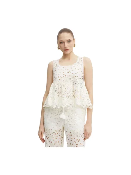Top Ermanno Scervino beżowy