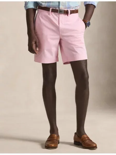 POLO RALPH LAUREN Pantaloni scurți BEDFORD | Straight fit roz