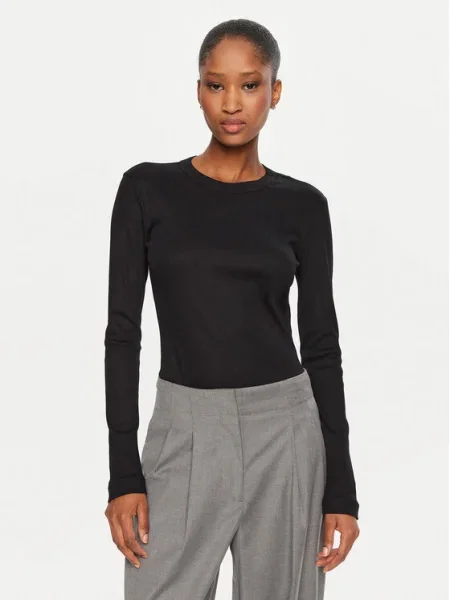 IVY OAK Blúz Kollina Regular Fit fekete