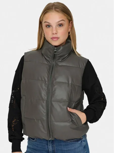 ONLY Vestă Anja gri