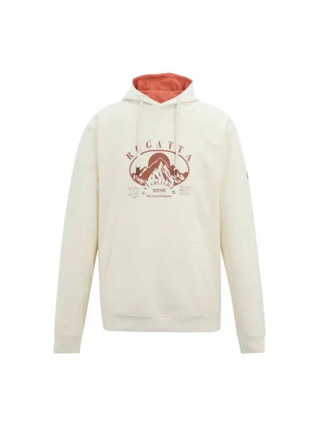 Bluza Z Kapturem Z Górą Cline biała