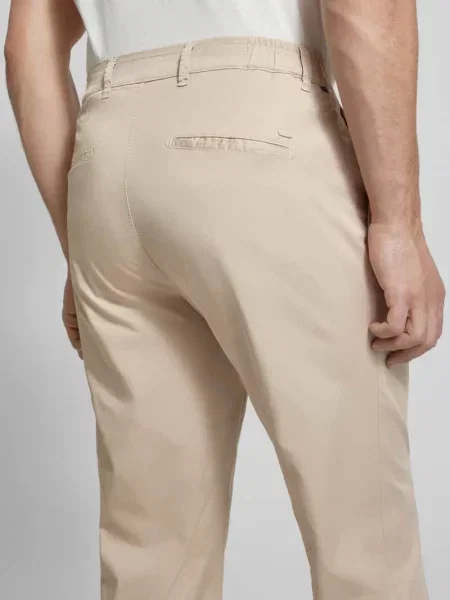 Chinos z wpuszczanymi model Tino' Brax beżowe