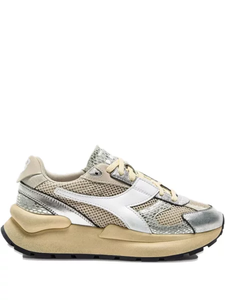 Sneakerși Diadora cu șireturi din dantelă