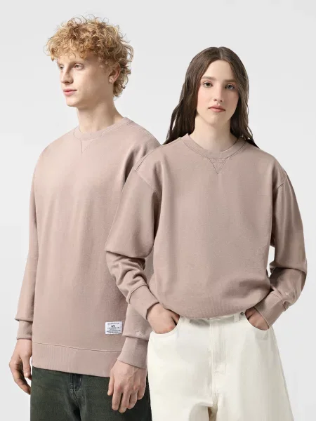 Жіночий Світшот Alpha Industries бежевий