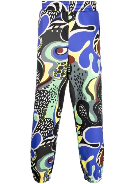 Pantaloni Moschino cu imagine alergare