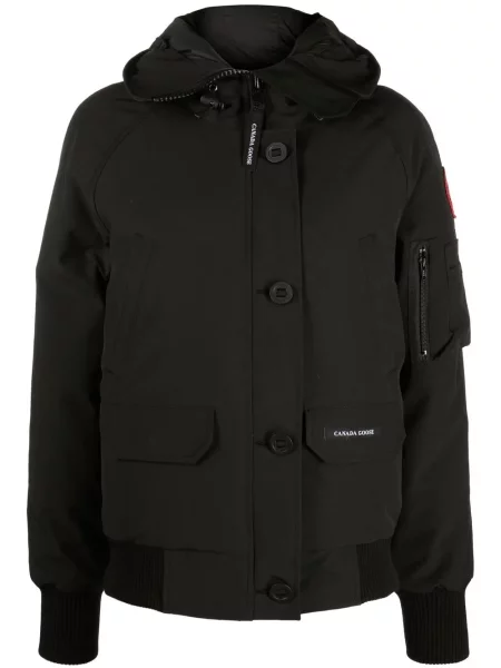 Kurtka puchowa Canada Goose z kapturem czarna