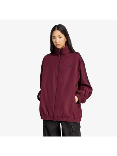 Jachetă adidas Firebird Adilenium Track Top Maroon/ Black XL negru
