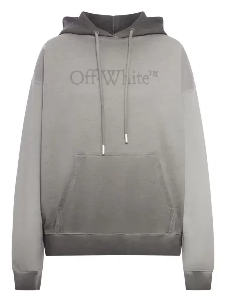Hanorac cu glugă Off-white alb