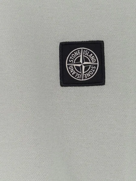 Поло тениска Stone Island камъни зелено
