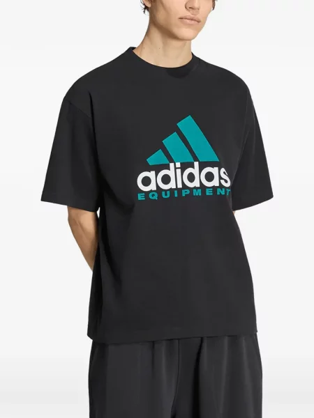 Hanorac Adidas cu autograf cu dungi alergare galben