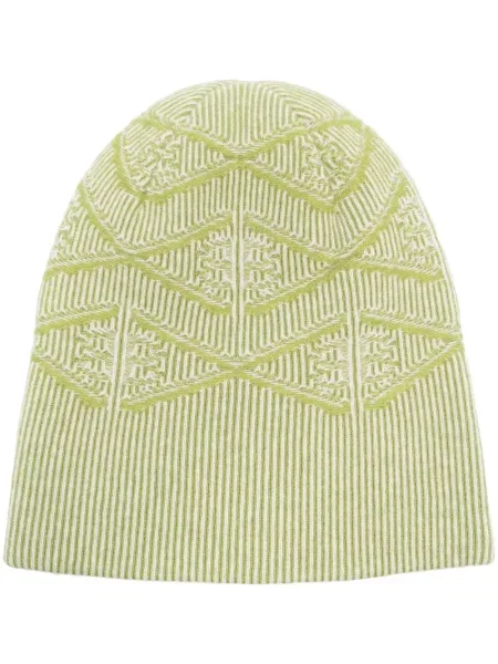 Căciulă Barrie din cașmir verde