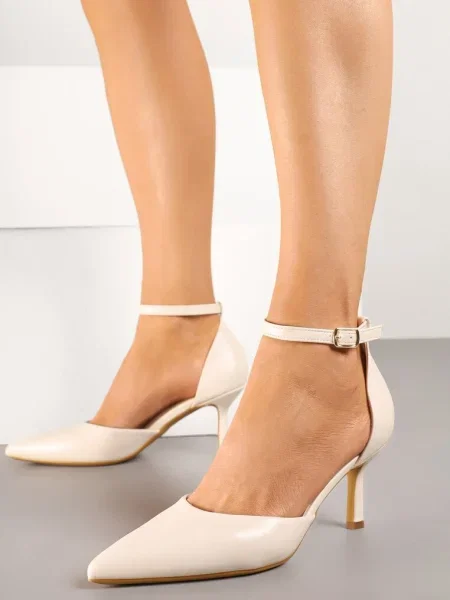 Pantofi cu Ulandorea bej