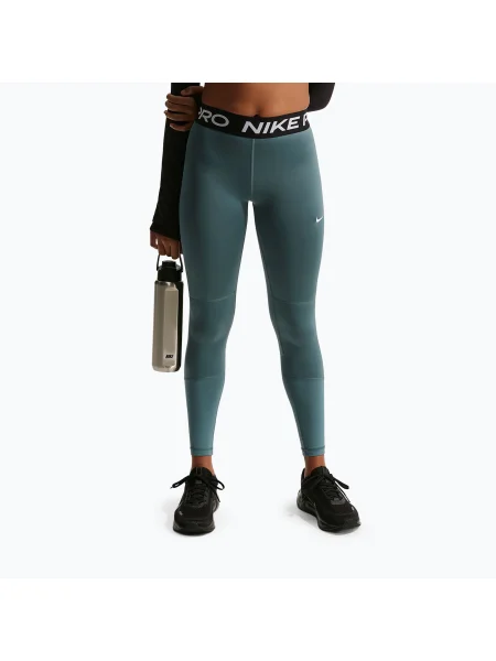 Gyerek leggings Nike Pro Dri-FIT mineral slate/black/white. Méret: fehér