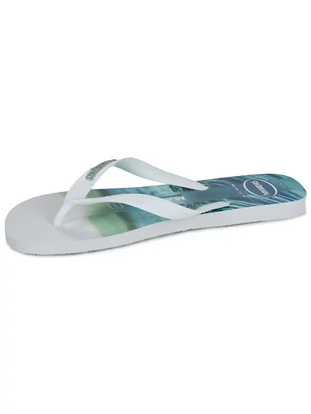 Pantofi Havaianas alb